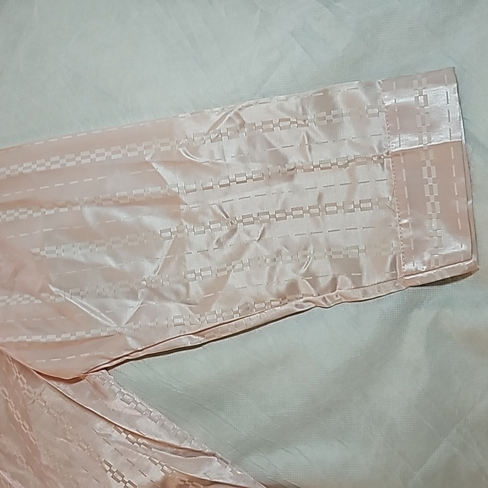 Vandamere Vintage Pink Satin Nightshirt Woman's Size L - Picture 13 of 15